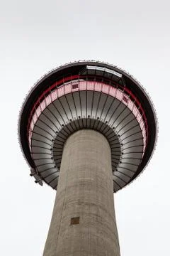 Close-up of Calgary Tower Stock Photos