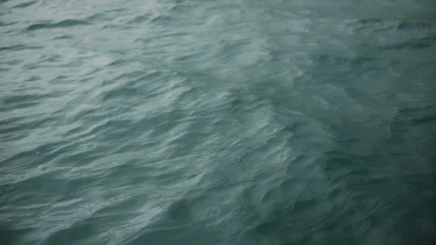 Close-up of calm water surface with ripples Stock Footage 300509519