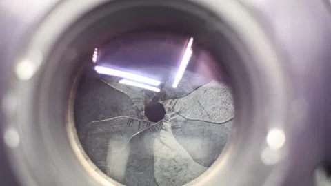 Close-up of a camera lens Video stock 171330904