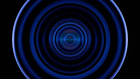 A close-up of a camera lens with multi-colored light painting effects, creati Stock Illustration