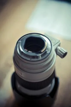 Close up of a camera a lens Stock Photos