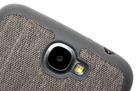 Close up camera of smartphone Stock Photos