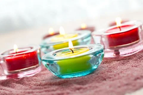 Close-up of candles Stock-Fotos