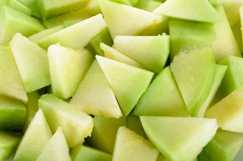 Close up cantaloupe melon background texture Stock Photos