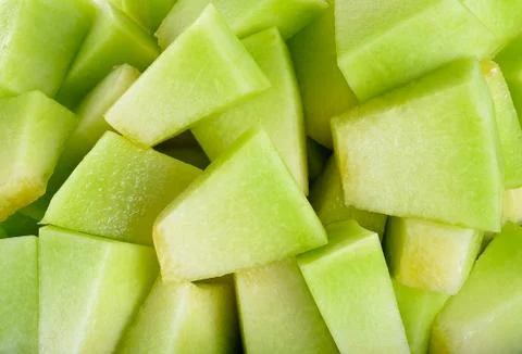 Close up cantaloupe melon background texture Stock Photos