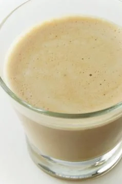 Close up of cappuccino in a cup Stock Photos
