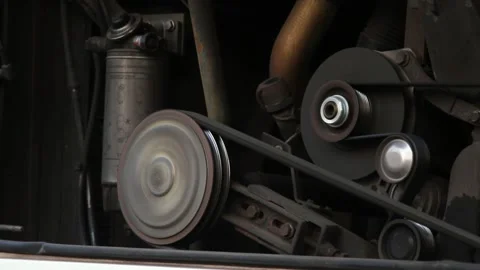 Close up of car engine Stock Footage 169456520