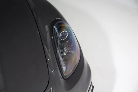 Close up of car headlight Stock Photos