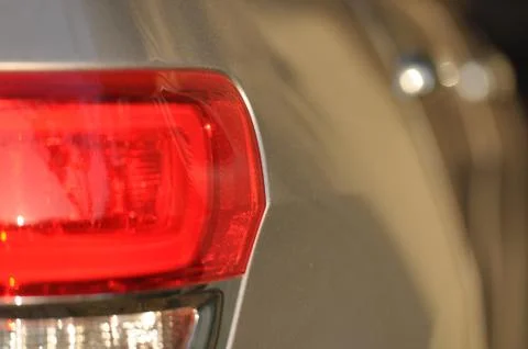 Close up of a car tail light Stock Photos