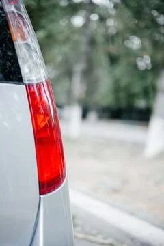 Close Up Of A  Car Taillight Stock Photos