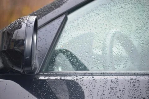 Close-up car view exterior elements Stockfoto's