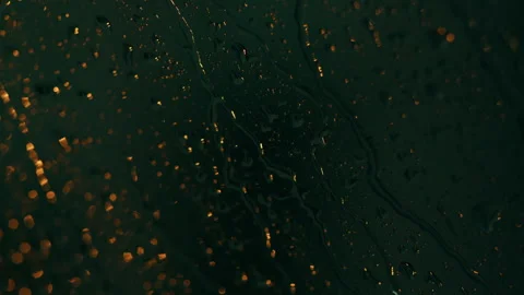 Close up of car windshield in the rain Video stock 243770903