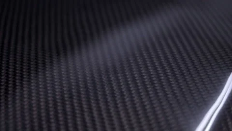 Close up Carbon Fiber Part Pattern Stock Footage 154822081