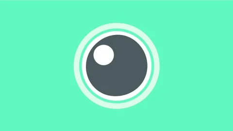 Close-up Cartoon Eye Stock Footage 335633131