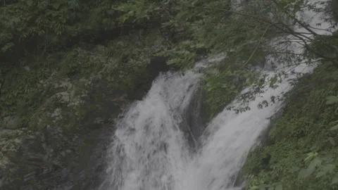Close-Up of Cascading Waterfall Stock-Footage 343569784