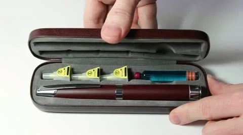 Close the case Stock Footage 12744061