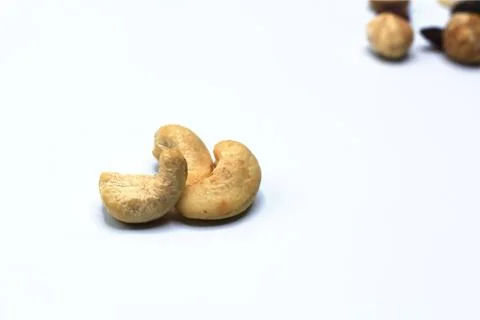 Close up of cashews Stock Photos