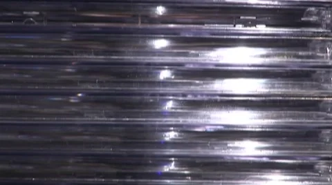 Close cd- dvd box tilt up Stock Footage 1105083