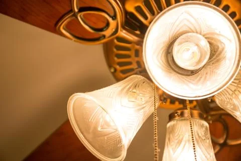 Close up of Ceiling Fan Stock Photos