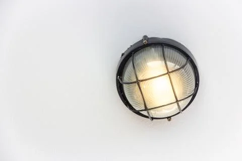 Close up ceiling light Stock Photos