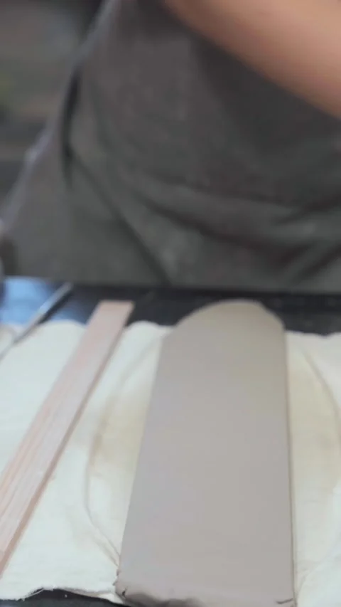 Close-Up of Ceramic Making Video stock 340474700