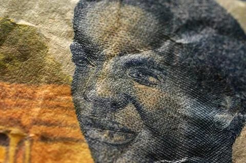 Close up on CFA franc Stock Photos