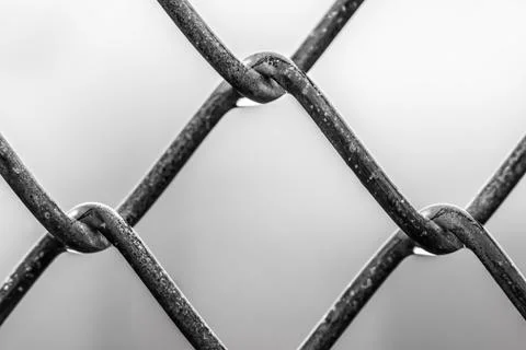 Close up of a chain link Stock Photos