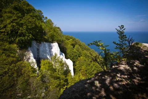 Close to the Chalk Cliffs. Great time on Rgen, Chalk Cliffs, Beaches, Coast.. Stock Photos