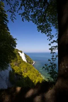 Close to the Chalk Cliffs. Great time on Rgen, Chalk Cliffs, Beaches, Coast.. Foto stock