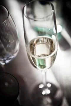 Close-up of Champagne Stock Photos