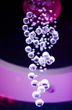 Close-up of chandelier Stock Photos