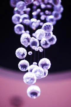 Close-up of chandelier Stock Photos