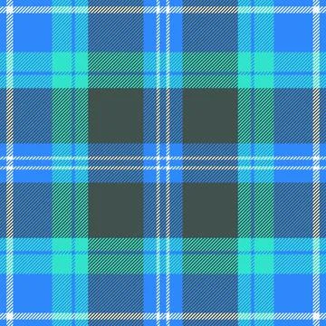 Close-up check plaid vector, manufacturing seamless textile fabric. Random .. Illustrazione stock