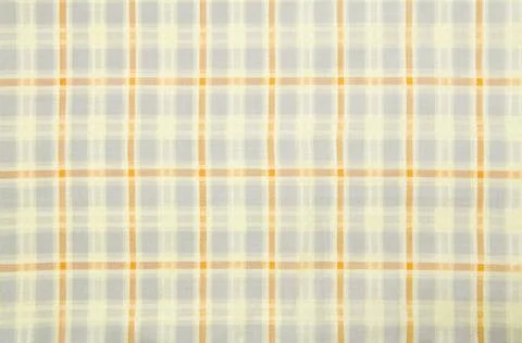 Close up checked fabric pattern texture Close up seamless checked yellow f... Stock Photos