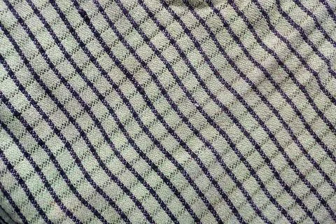Close-up of Checkered Fabric Texture with Diagonal Pattern Stock Photos