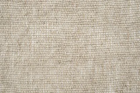 Close-up of checkered sackcloth as texture or background Stock Photos