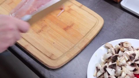 Close-up of chef hands cooking and preparing Asian food Stock Footage 70760119