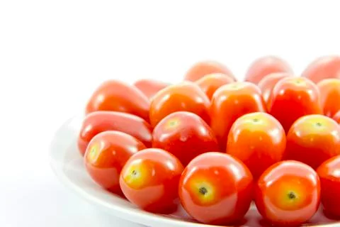 Close up cherry tomato ingredient Stock Photos