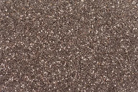 Close up chia seed as texture background	  Foto stock