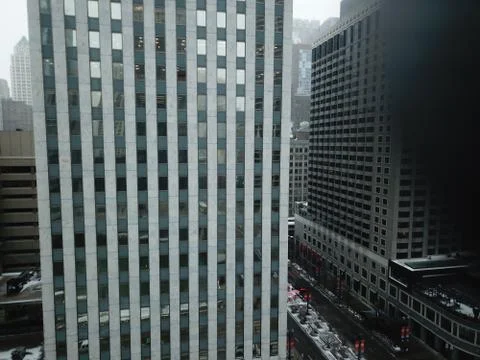 Close up Chicago Skyscraper Stock Photos