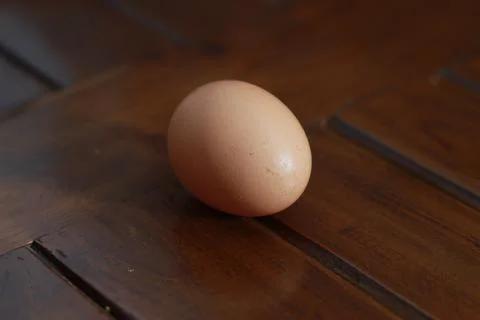 A close up of a chicken egg Stock Photos