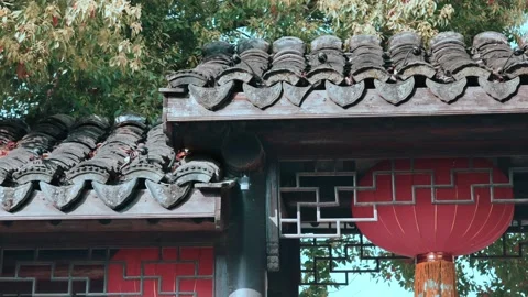 Close up of Chinese architectural eaves 動画素材 318833028