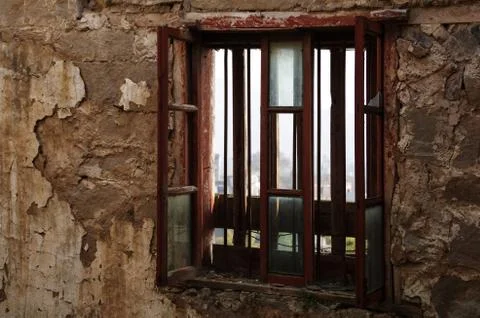A Close-up of Chinese Old Windows Stock Photos
