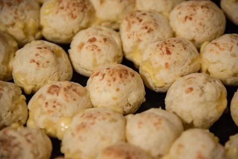 Close-up of chip, cheese bread. Very popular snack food Stock Photos