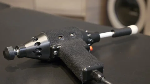 Close up of chiropractic adjusting tool. Stock Footage 259756310