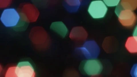 Close-up christmas bokeh lights. 스톡 동영상 82987985