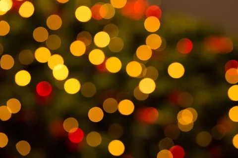 Close up of christmas lights Ilustração Stock