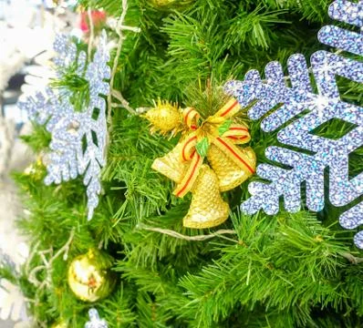 Close up christmas tree Stock Photos