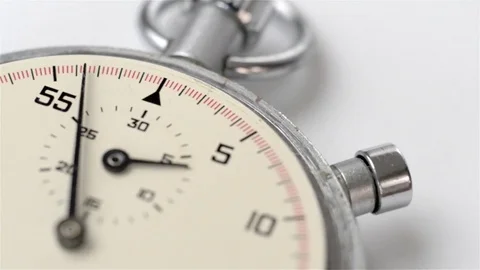Close-up of a chronometer rotating on itself Stock Footage 73230863