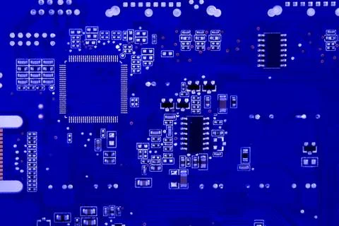 Close-up circuit board background Stock Photos